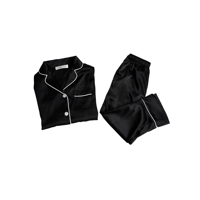 Zuri - Toddler & Kids Satin PJ Set